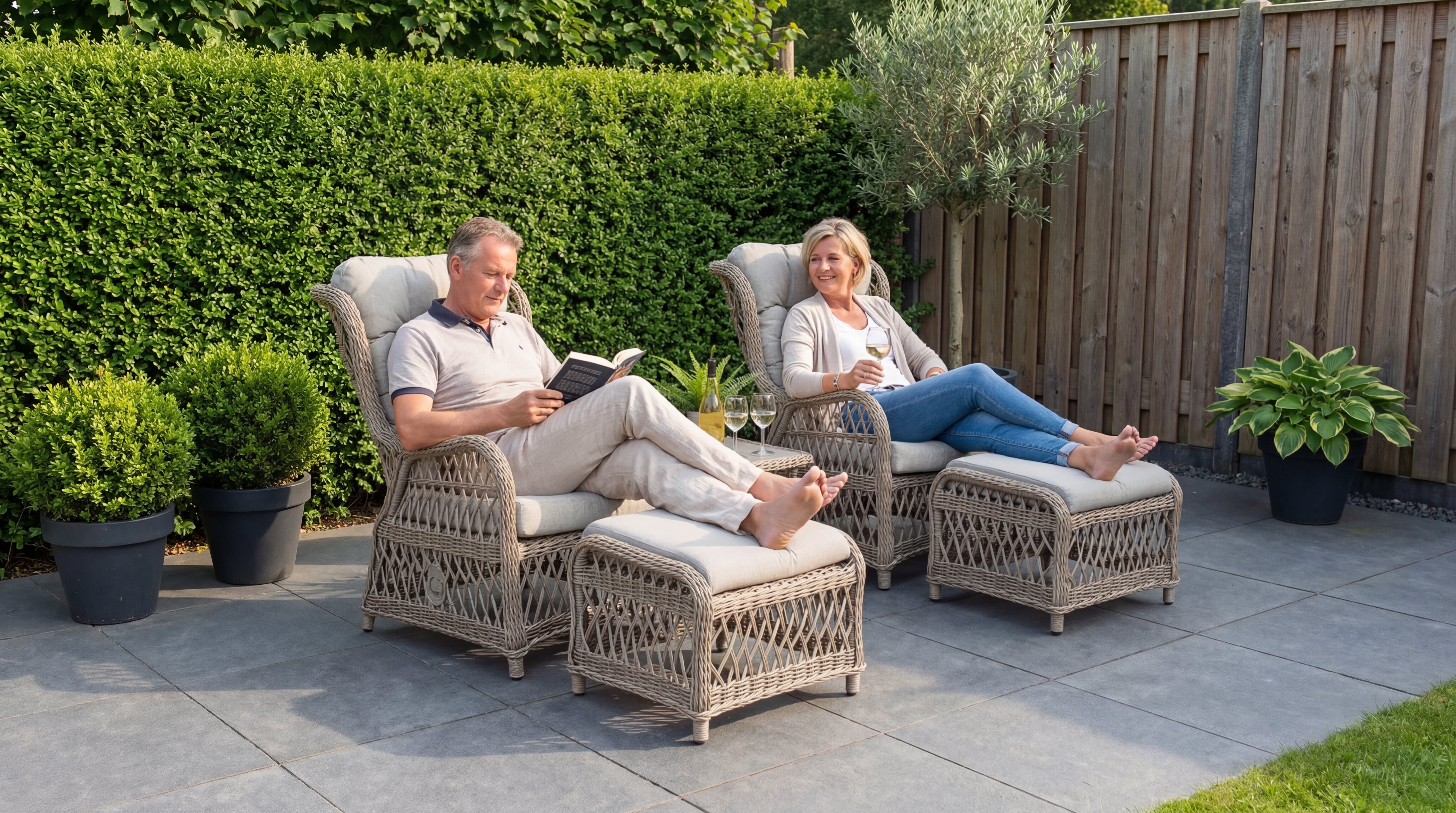 Verstelbare loungesets