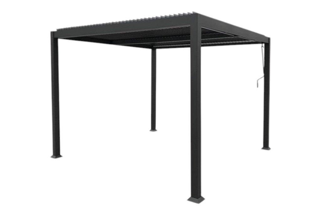 Viole Overkapping  300 x 300 cm - Dark Grey