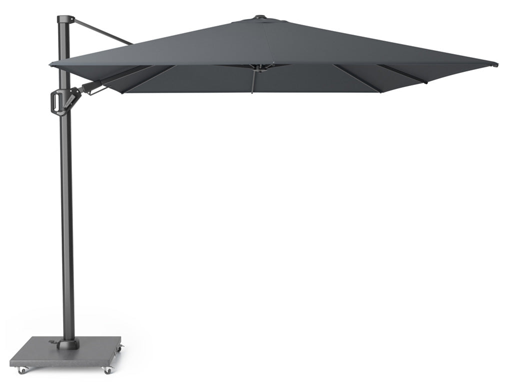 Platinum Challenger T2 Zweefparasol 3,5 x 2,6 m  3,5 x 2,6 m - Antraciet