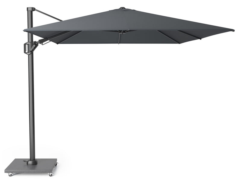 Platinum Challenger T2 Zweefparasol 3,5 x 2,6 m  3,5 x 2,6 m - Antraciet