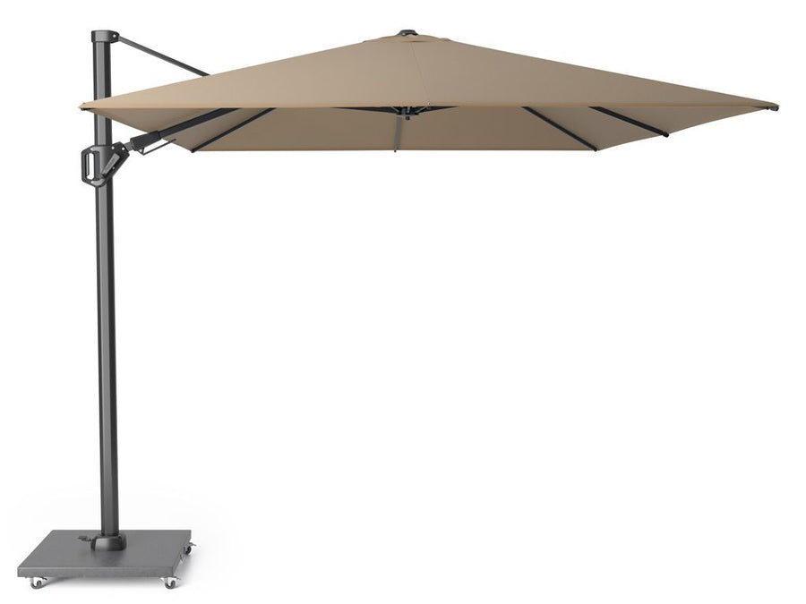Platinum Challenger T2 Zweefparasol 3,5 x 2,6 m  3,5 x 2,6 m - Taupe