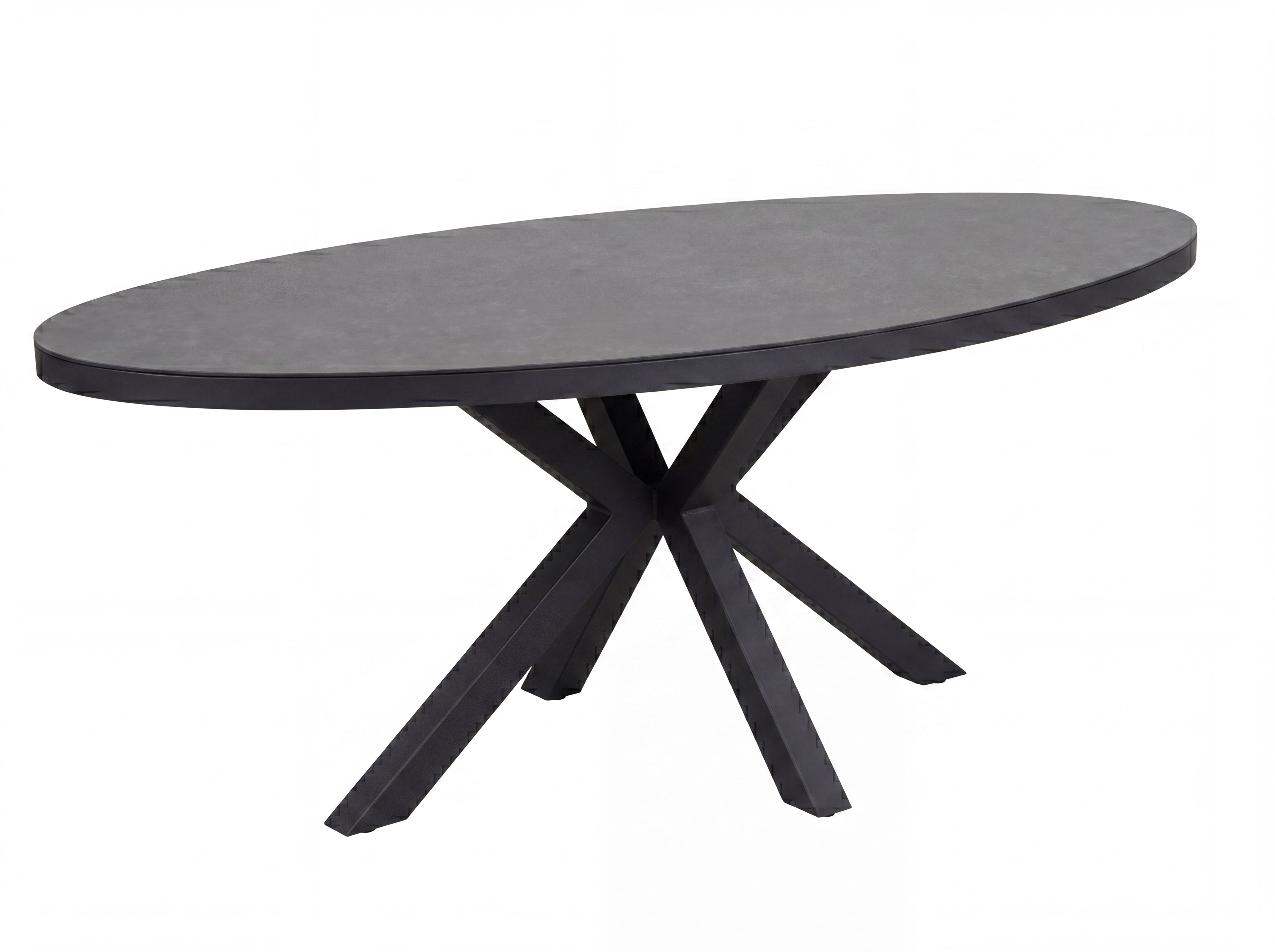 Akron Ovale Tuintafel 180 cm - Keramisch blad