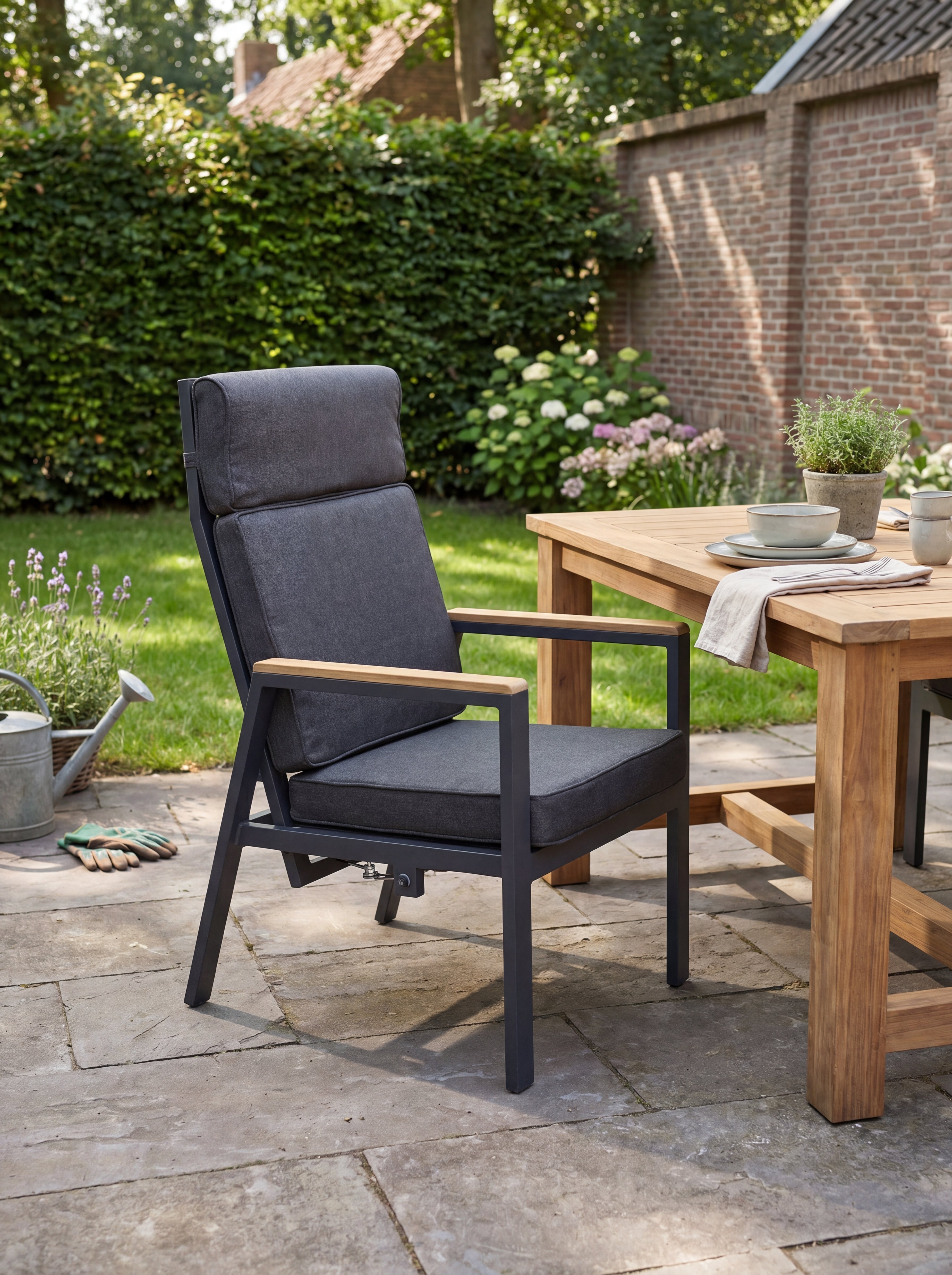 Birmingham Verstelbare Tuinstoel - Teak