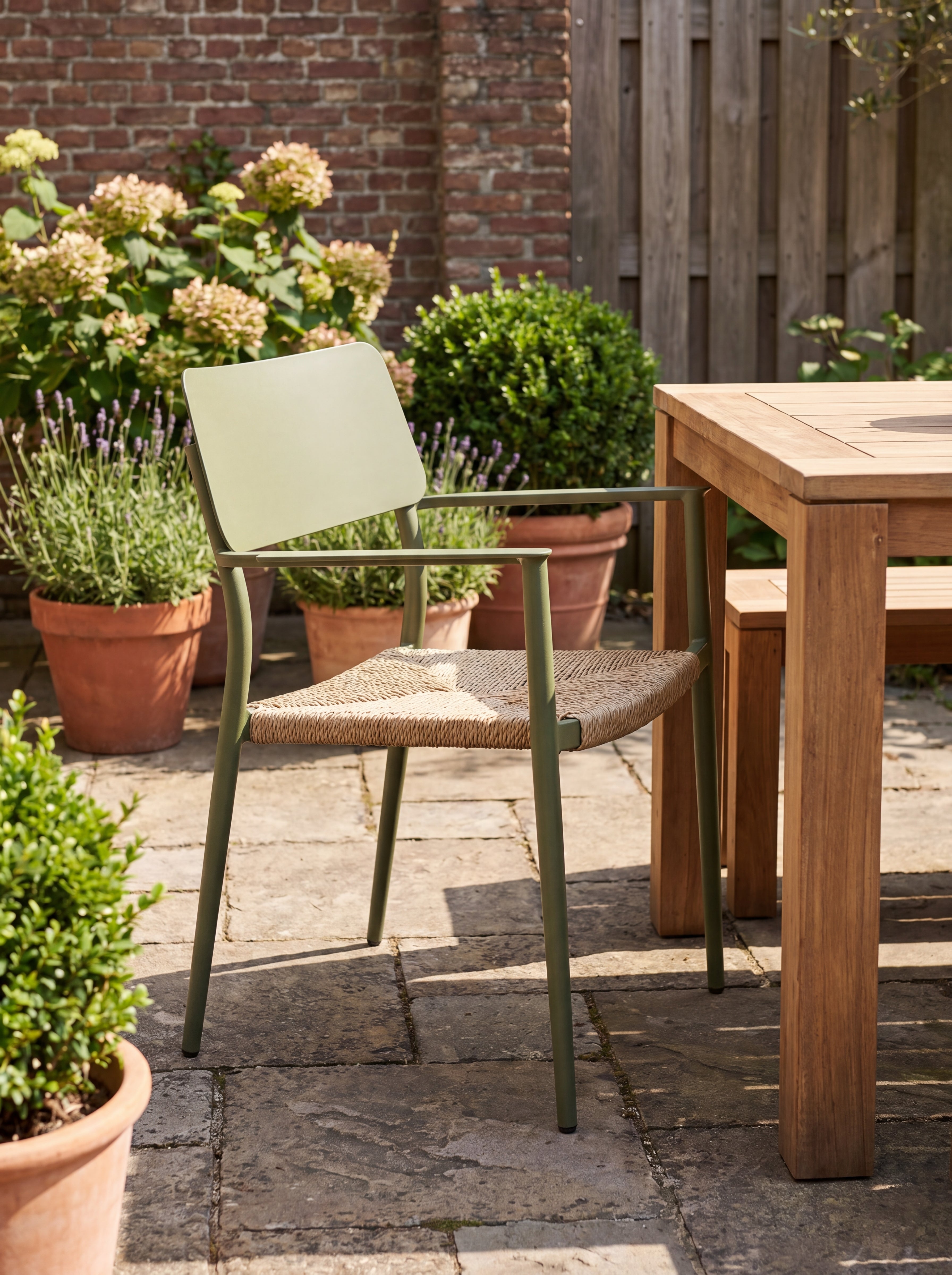 Chester Dining Tuinstoel - Green