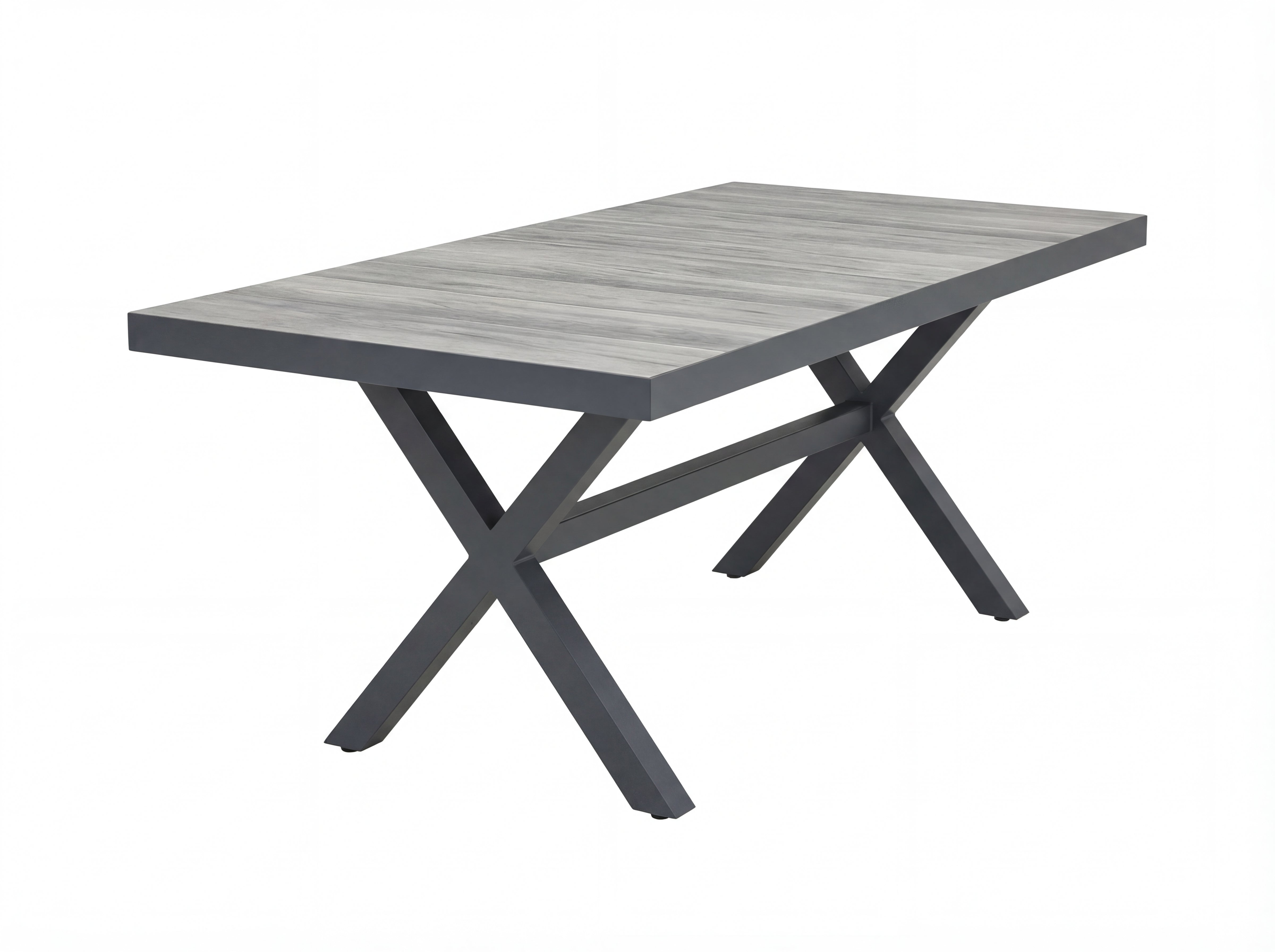 Costana Uitschuifbare Tuintafel - Dark Grey