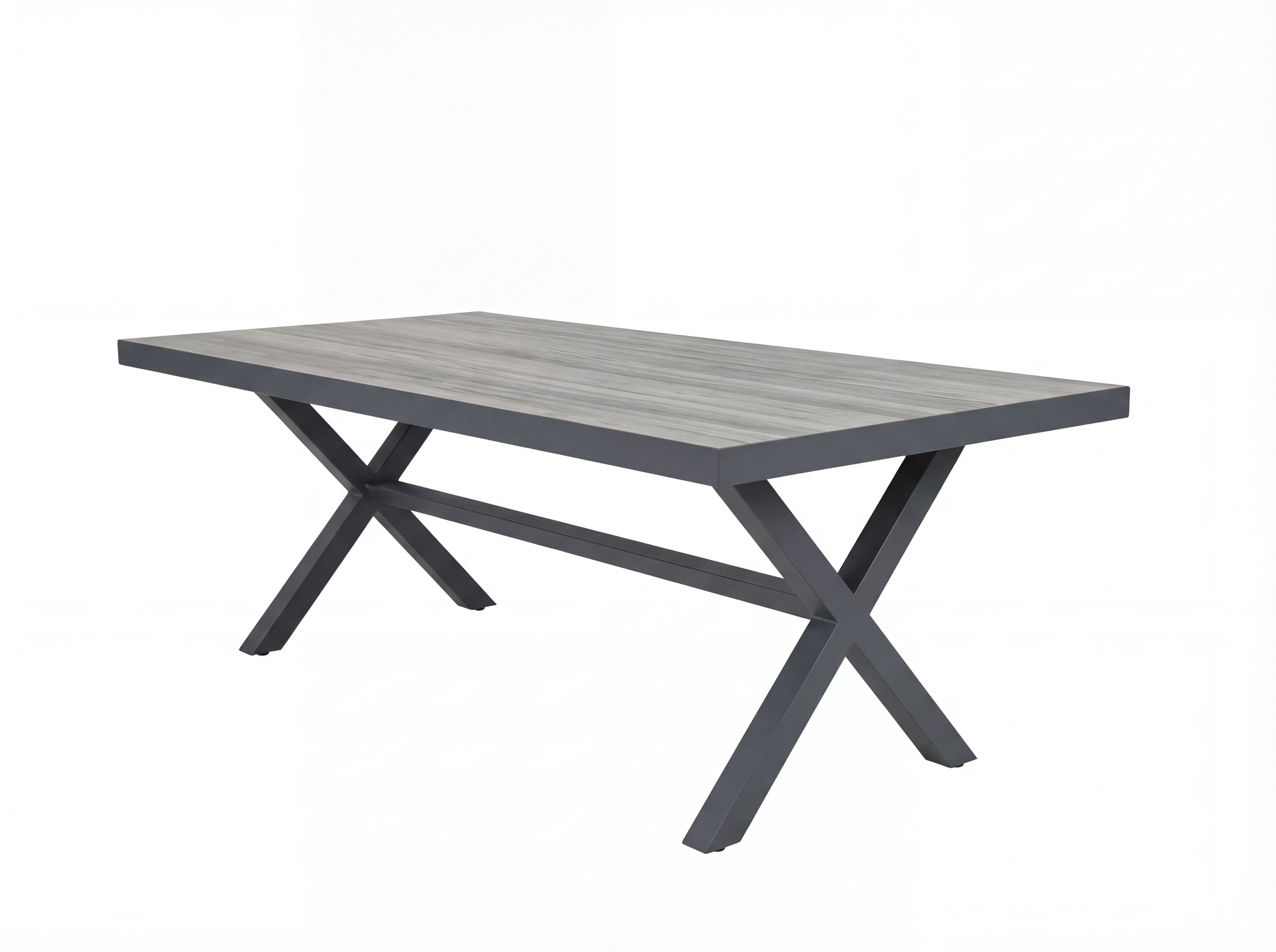 Costana Uitschuifbare Tuintafel - Dark Grey