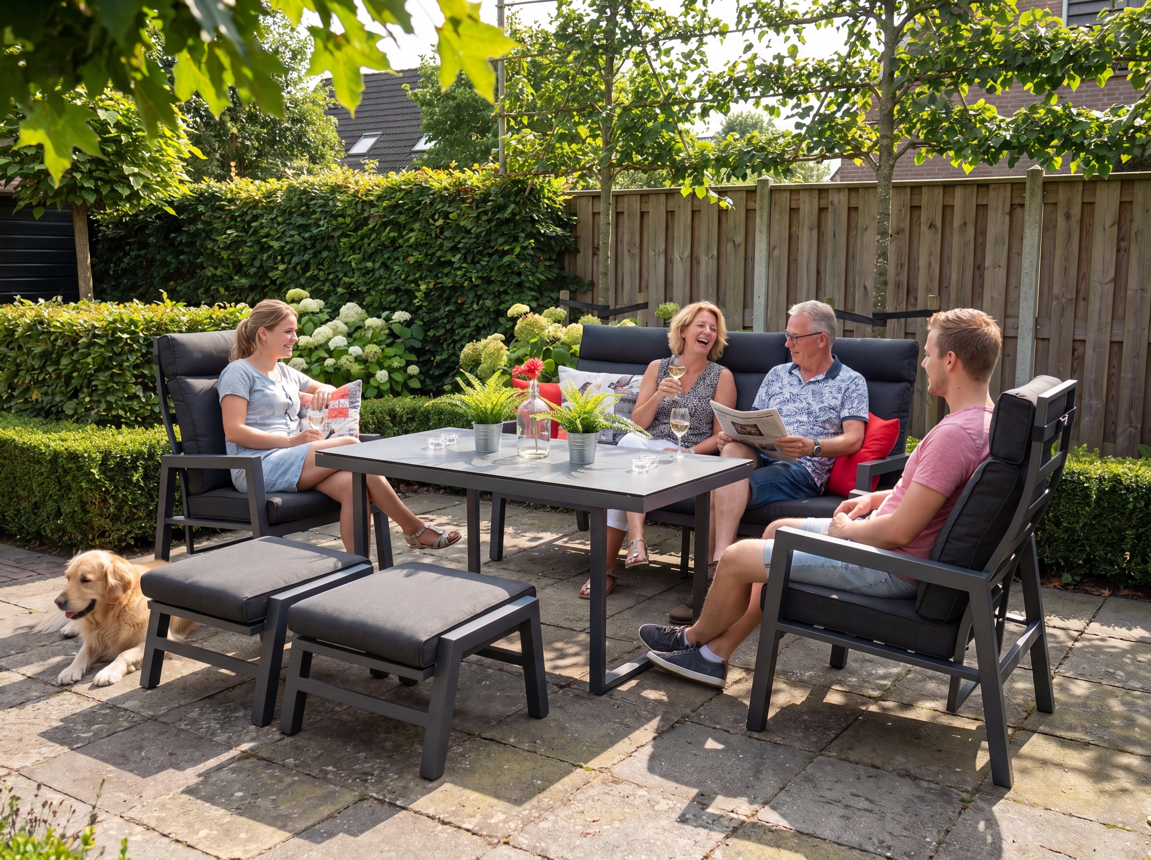 Atletico Verstelbare Dining Loungeset