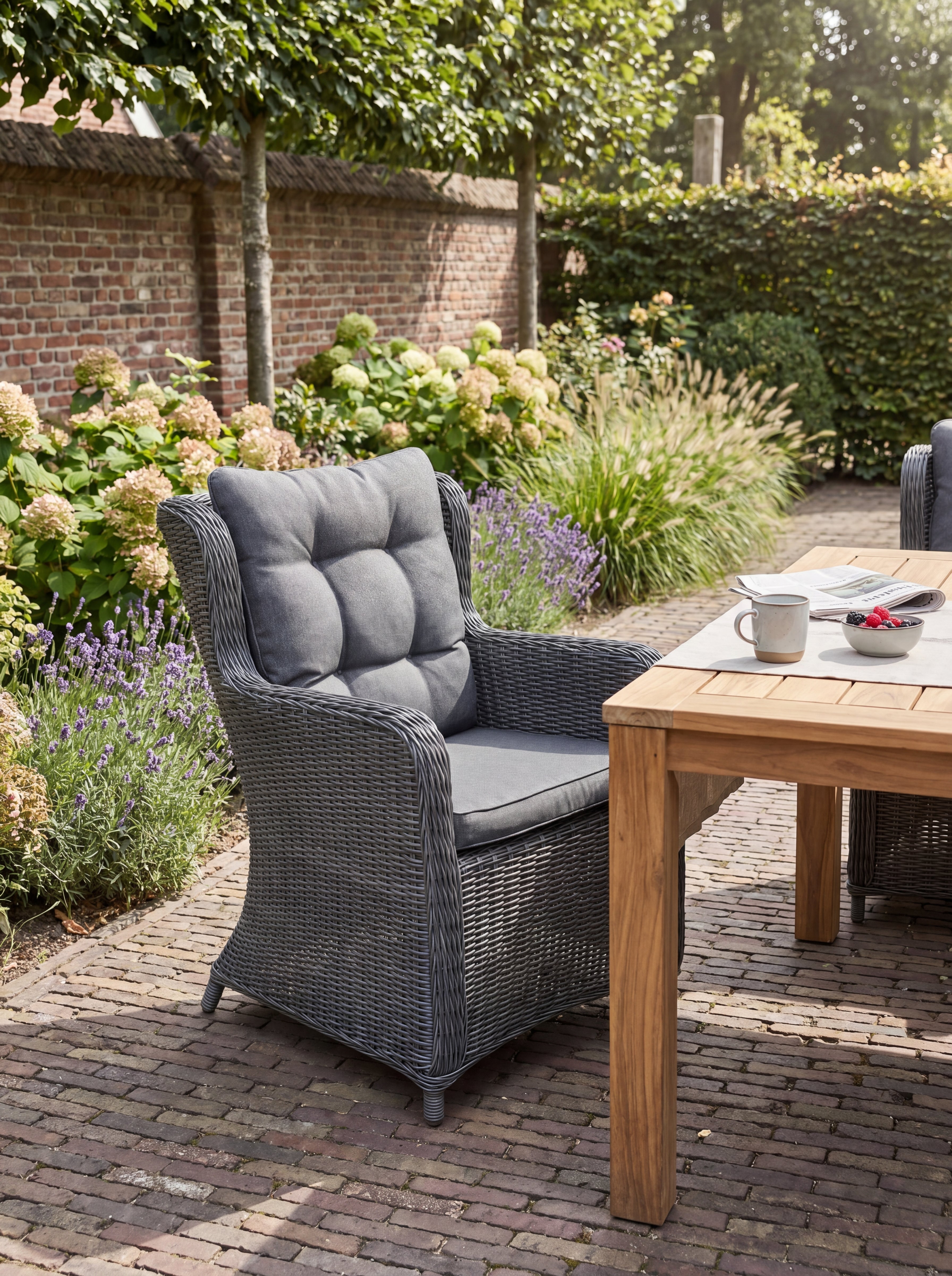 Delano Dining Tuinstoel - Rock Grey