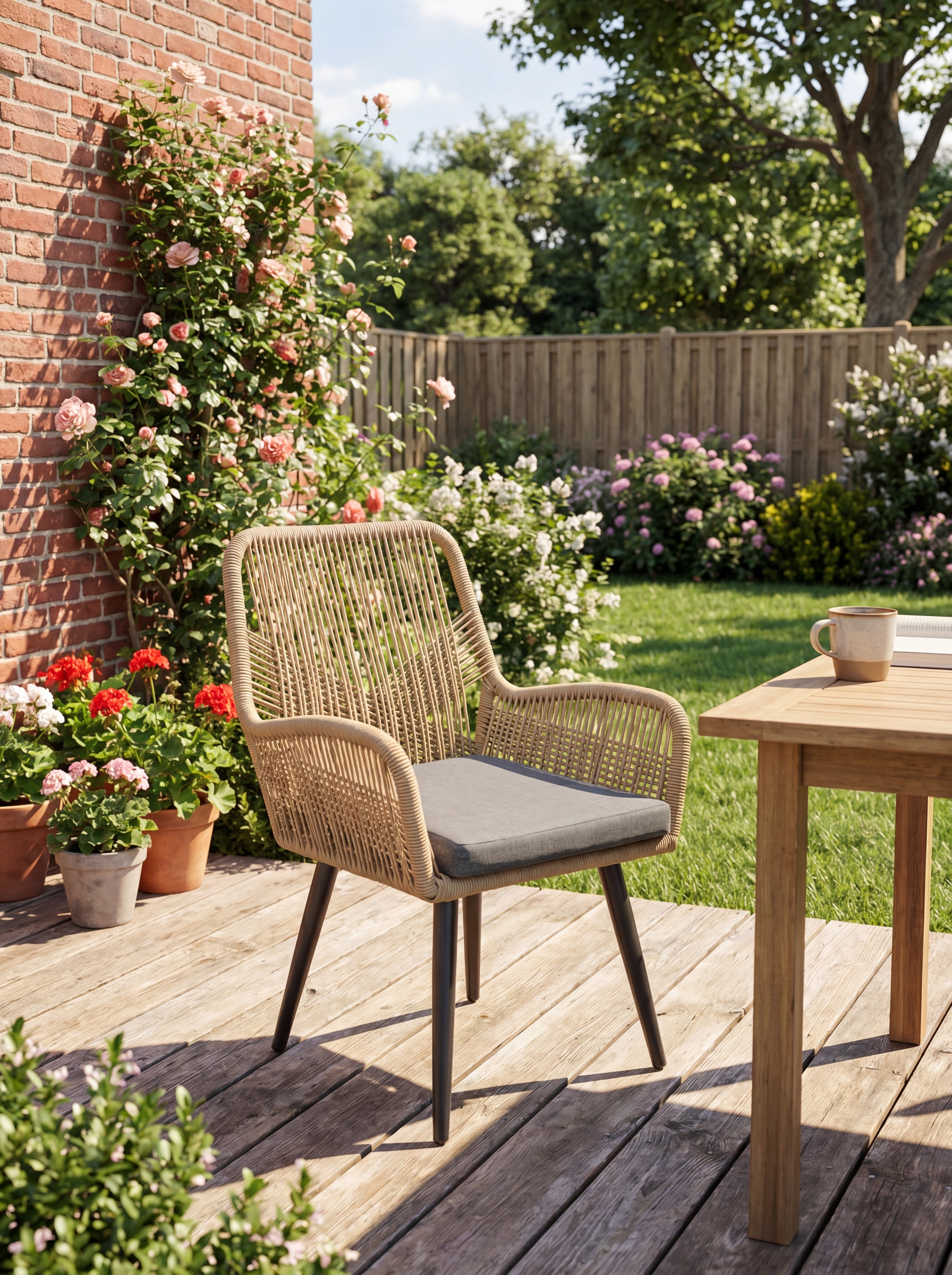 Villenova Dining Tuinstoel - Faded Sand