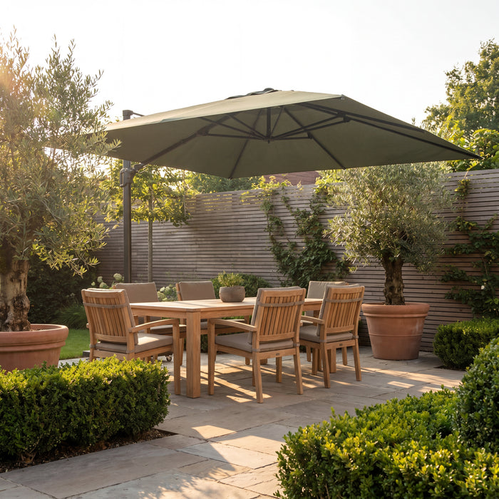 Zweefparasol 3 x 3 m - Platinum Challenger T2 - Olive