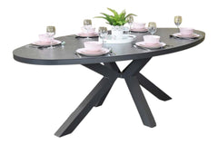 Akron Ovale Tuintafel 180 cm - Keramisch blad