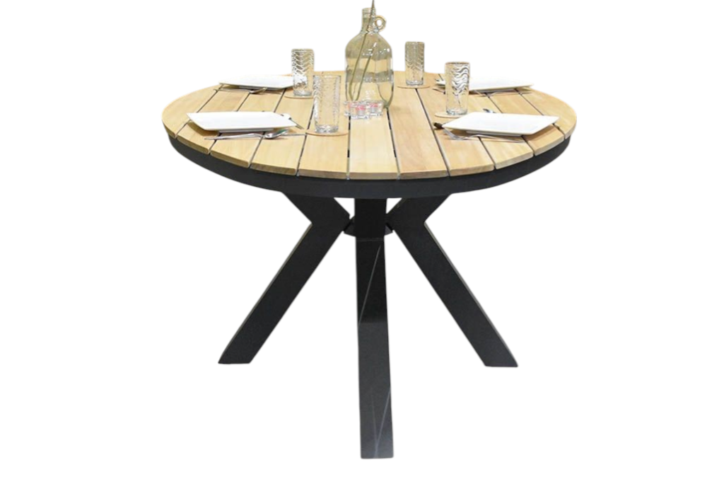 Akron Ovale Tuintafel 180 cm - Teak