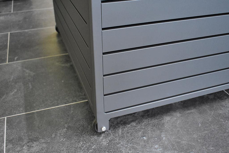 Outnest Aluminium Kussenbox Dark Grey detail