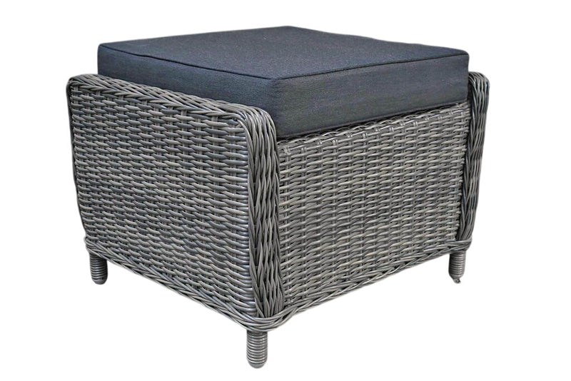 Madrid Verstelbare Dining Loungeset 4 Personen - Glas / Kobo Grey / Hoog