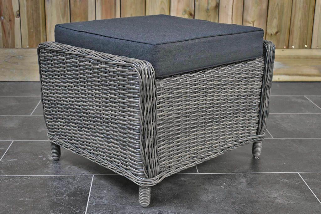 Rio-Barcelona verstelbare Tuinset 6 Personen - Kobo Grey / Spray Stone