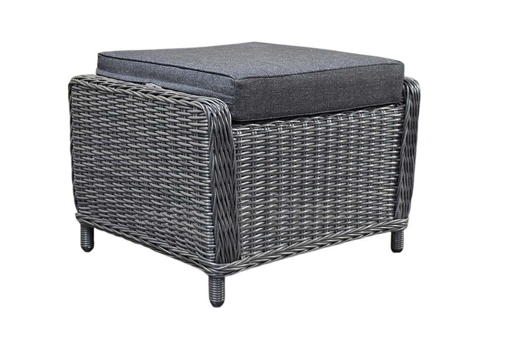 Brasil-Aruba Tuinset 6 Personen - Glas / Rock Grey