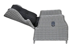 Barcelona Verstelbare Loungestoel - Light Kobo Grey