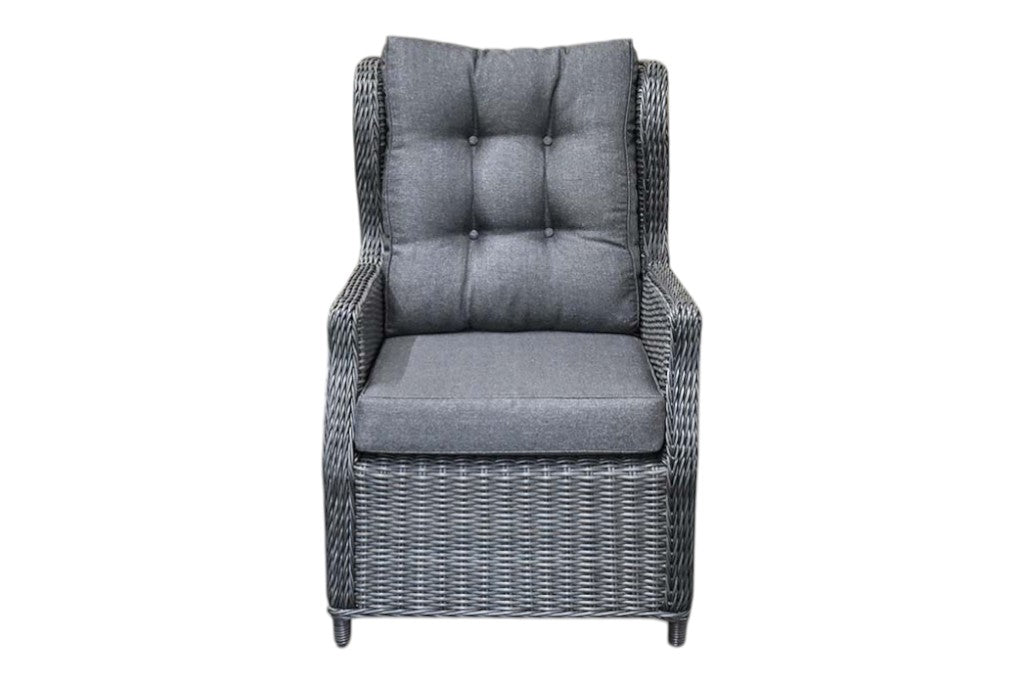 Barcelona Verstelbare Loungestoel - Rock Grey