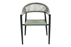 Barge Dining Tuinstoel - Olive Green