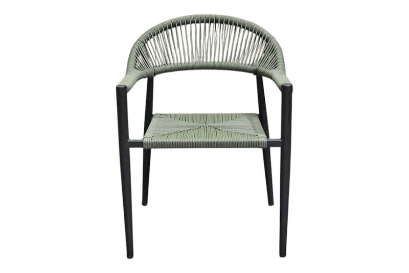 Barge Dining Tuinstoel - Olive Green