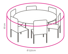 Beschermhoes Rond  320 cm