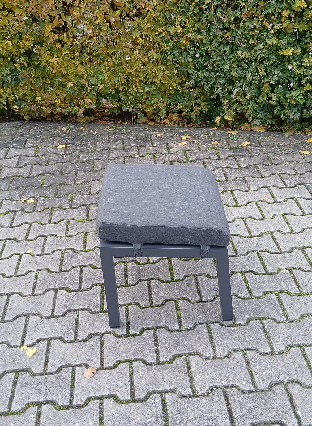 Birmingham Hocker - Dark Grey