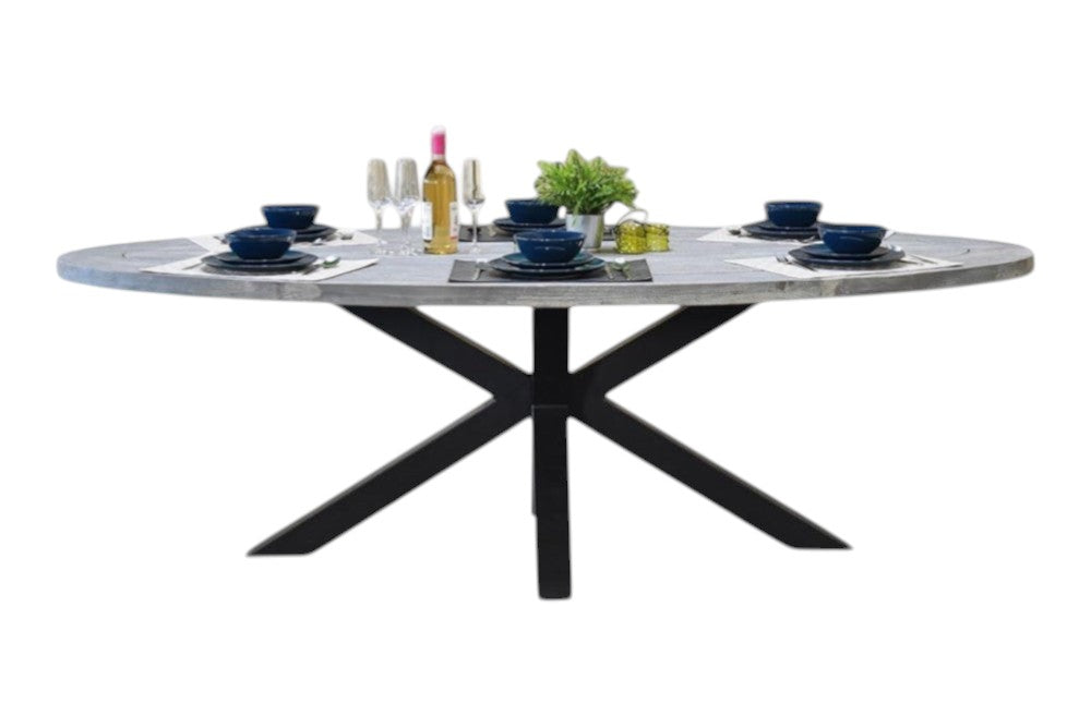 Bixley Ovale Tuintafel 240 cm - Acacia