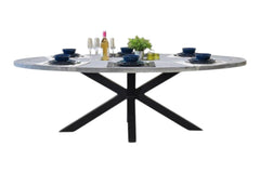 Bixley Ovale Tuintafel 240 cm - Acacia