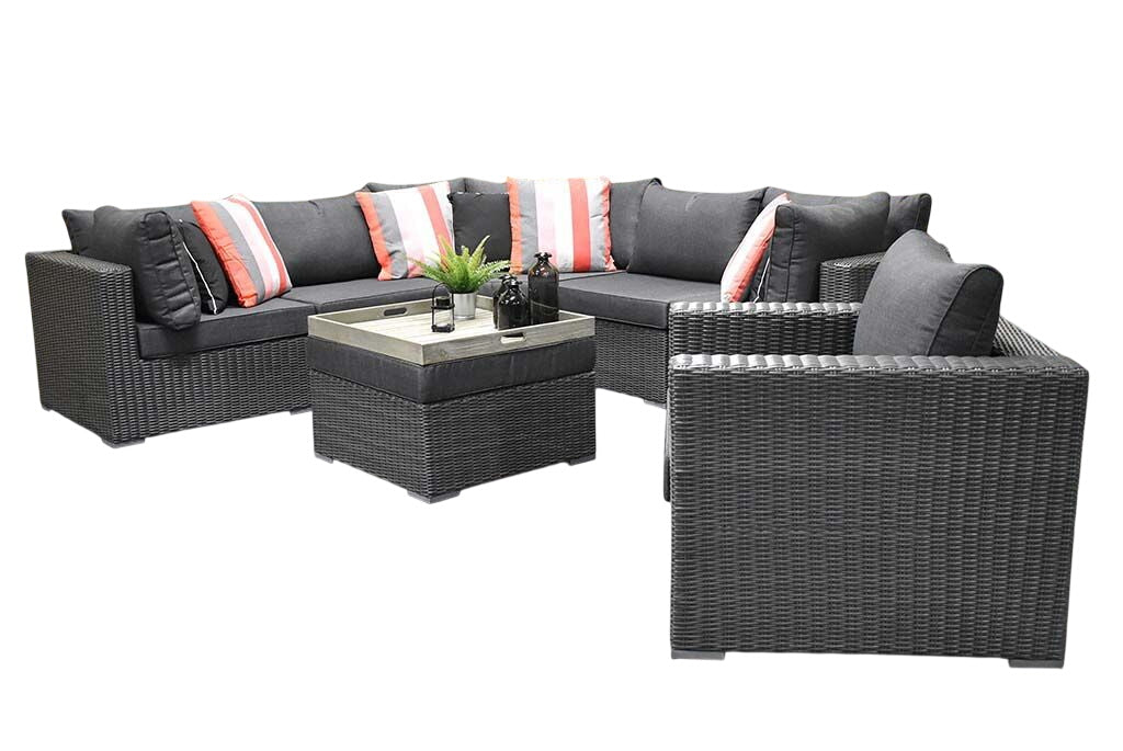 Boston XL Hoek Loungebank + 1 stoel