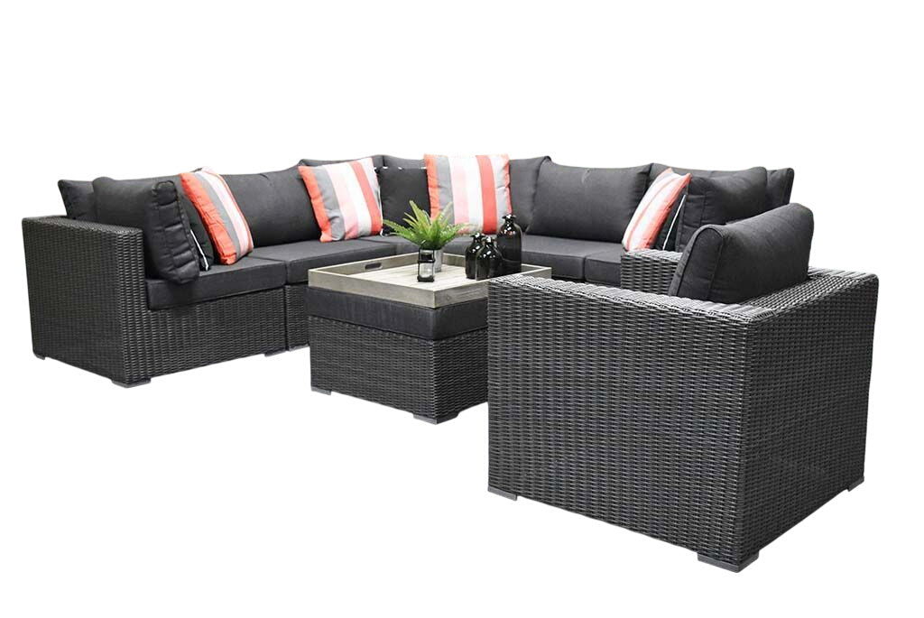 Boston XL Hoek Loungebank + 1 stoel