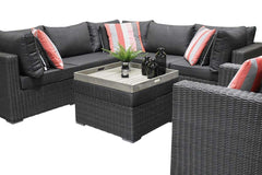 Boston Hoek Loungebank + 1 stoel