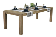 Cancun Rechthoekige Teak Tuintafel 240 cm - Teak