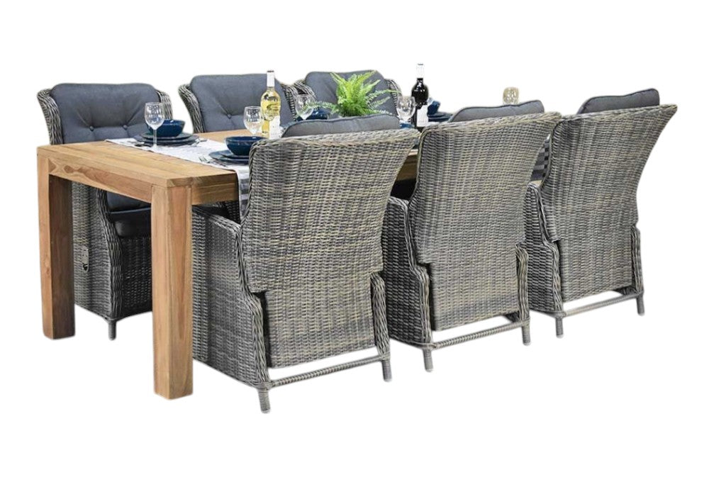 Cancun-Darwin verstelbare Tuinset 6 Personen