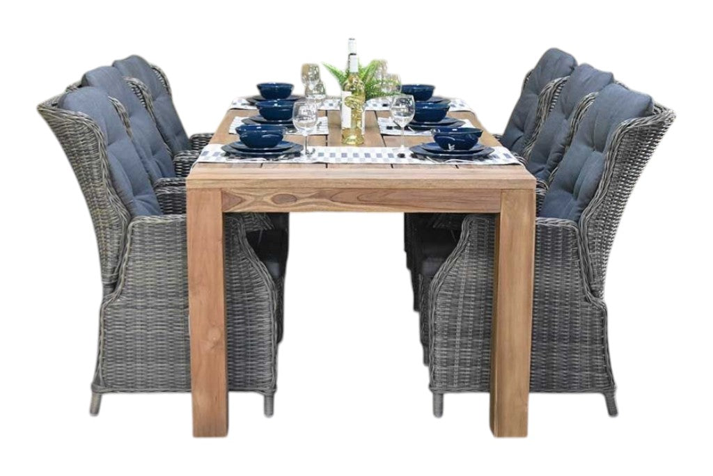 Cancun-Darwin verstelbare Tuinset 6 Personen