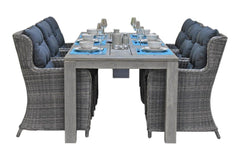 Cancun-Delano Tuinset 6 Personen - Acacia / Kobo Grey