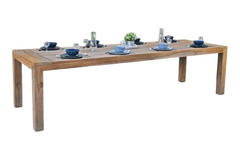 Cancun Rechthoekige Teak Tuintafel 240 cm - Teak
