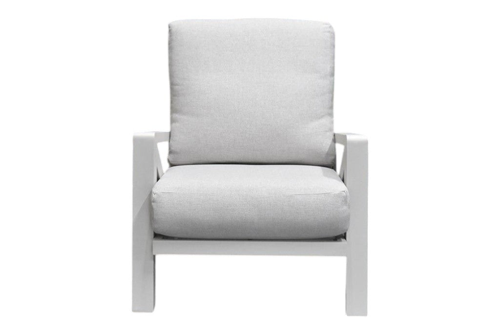 Carini Loungestoel - White