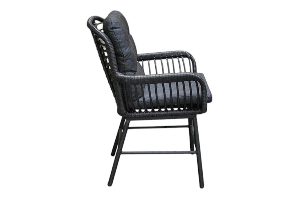 Carlton Dining Tuinstoel - Charcoal
