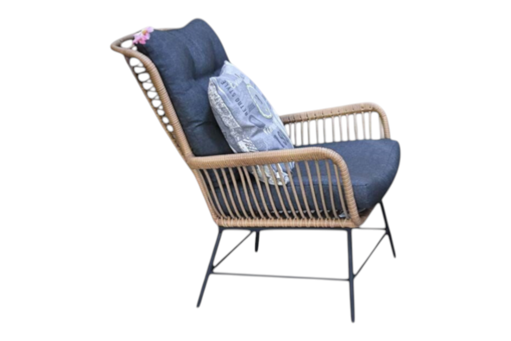 Carlton Loungeset 2-zits + 2 stoelen - Bamboo / Bamboo