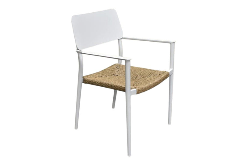 Chester Dining Tuinstoel - White