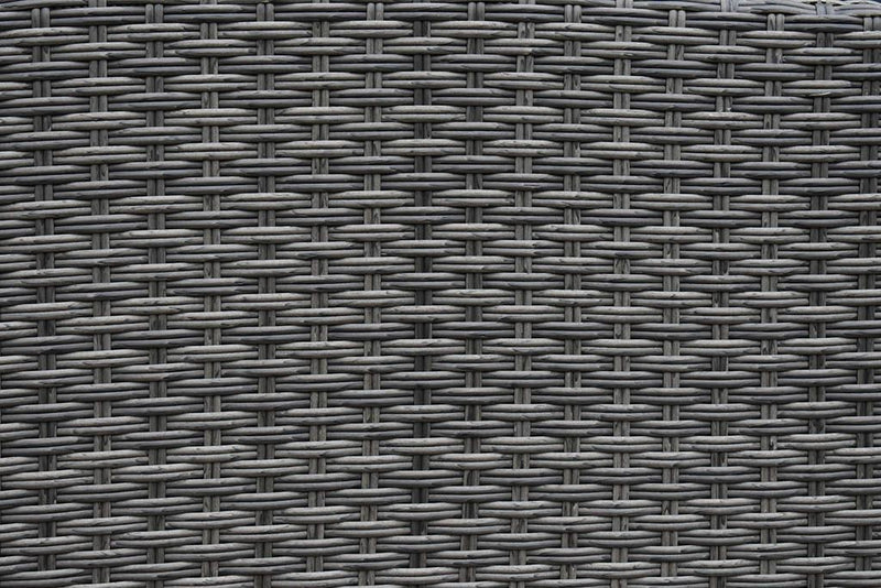 Brasil-Aruba Tuinset 6 Personen - Glas / Dark Grey