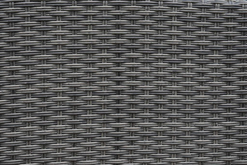 Las Palmas Dining Loungeset - Dark Grey / Hoge tafel, spraystone / Rechts