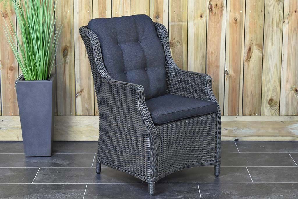 Darwin Verstelbare Tuinstoel - Rock Grey