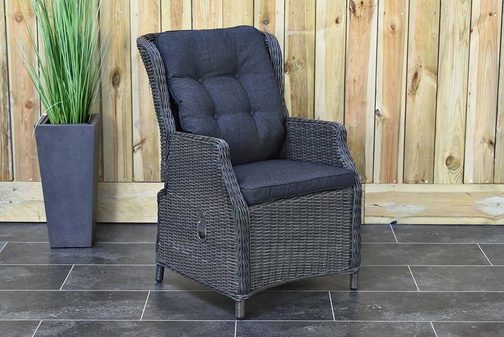 Darwin Verstelbare Tuinstoel - Rock Grey