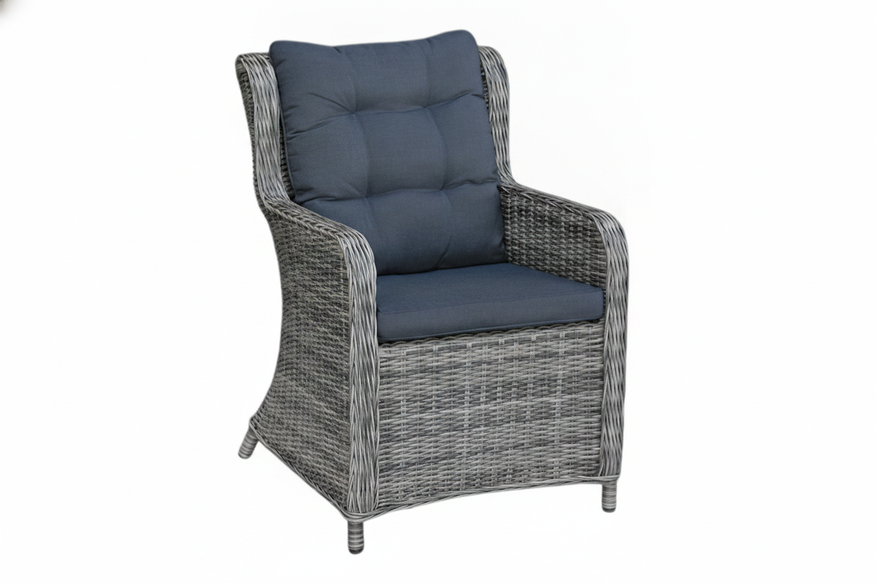 Delano Tuinstoel | Dining - Kobo Grey in een sfeervolle tuin - Outnest tuinmeubelen
