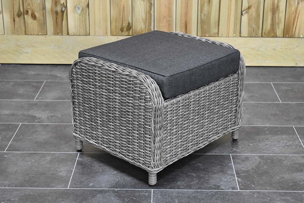 Surakarta-Delano Tuinset 6 Personen - Natural Grey