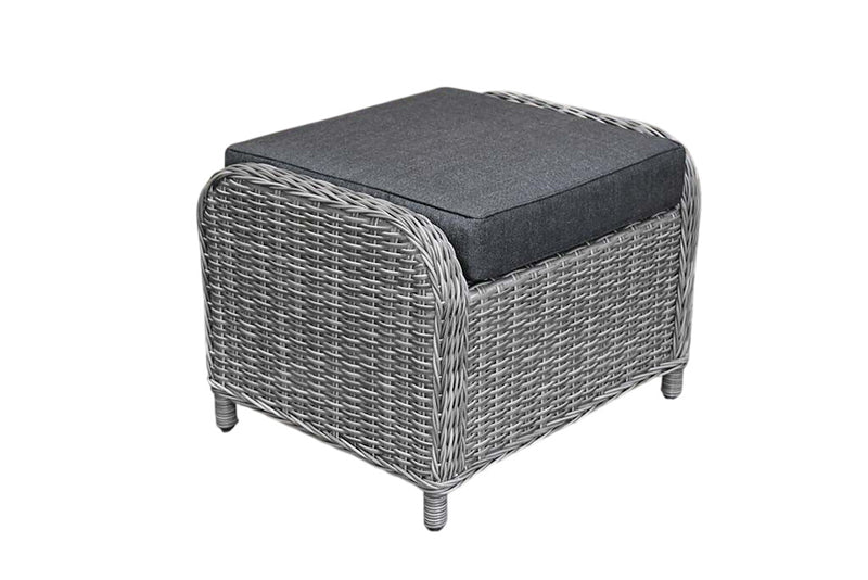 Brasil-Delano Tuinset 6 Personen - Glas / Natural Grey