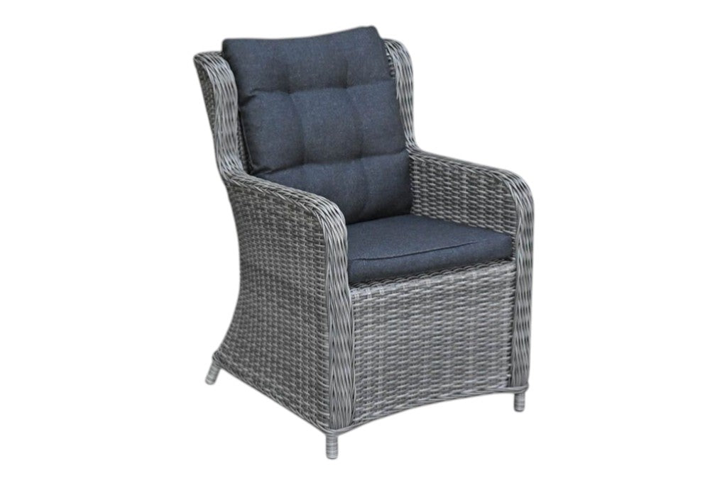 Surakarta-Delano Tuinset 4 Personen - Natural Grey