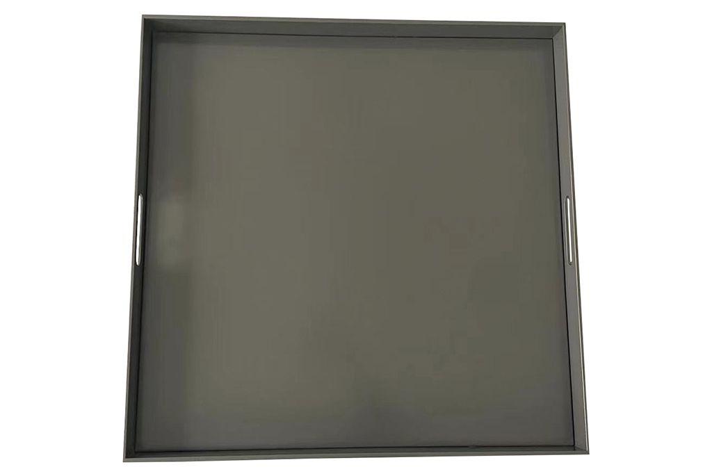 Aluminium Dienblad - Stone Brown