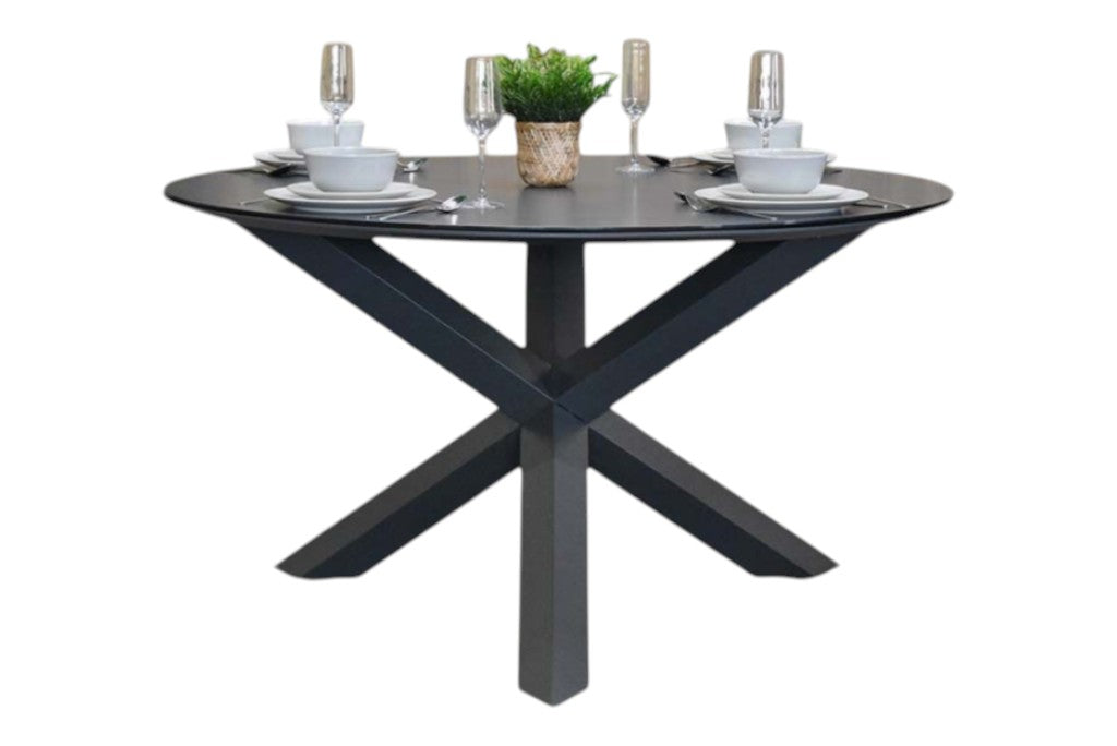 Firenze Ronde Tuintafel 150 cm - Dark Grey
